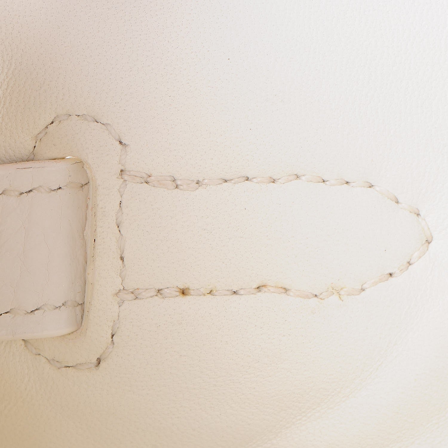 Hermes Toile Taurillon Clemence Birkin 35 White 17 of 41
