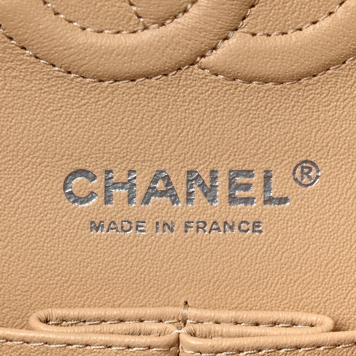 Chanel Caviar Quilted Small Double Flap Beige 6 of 9