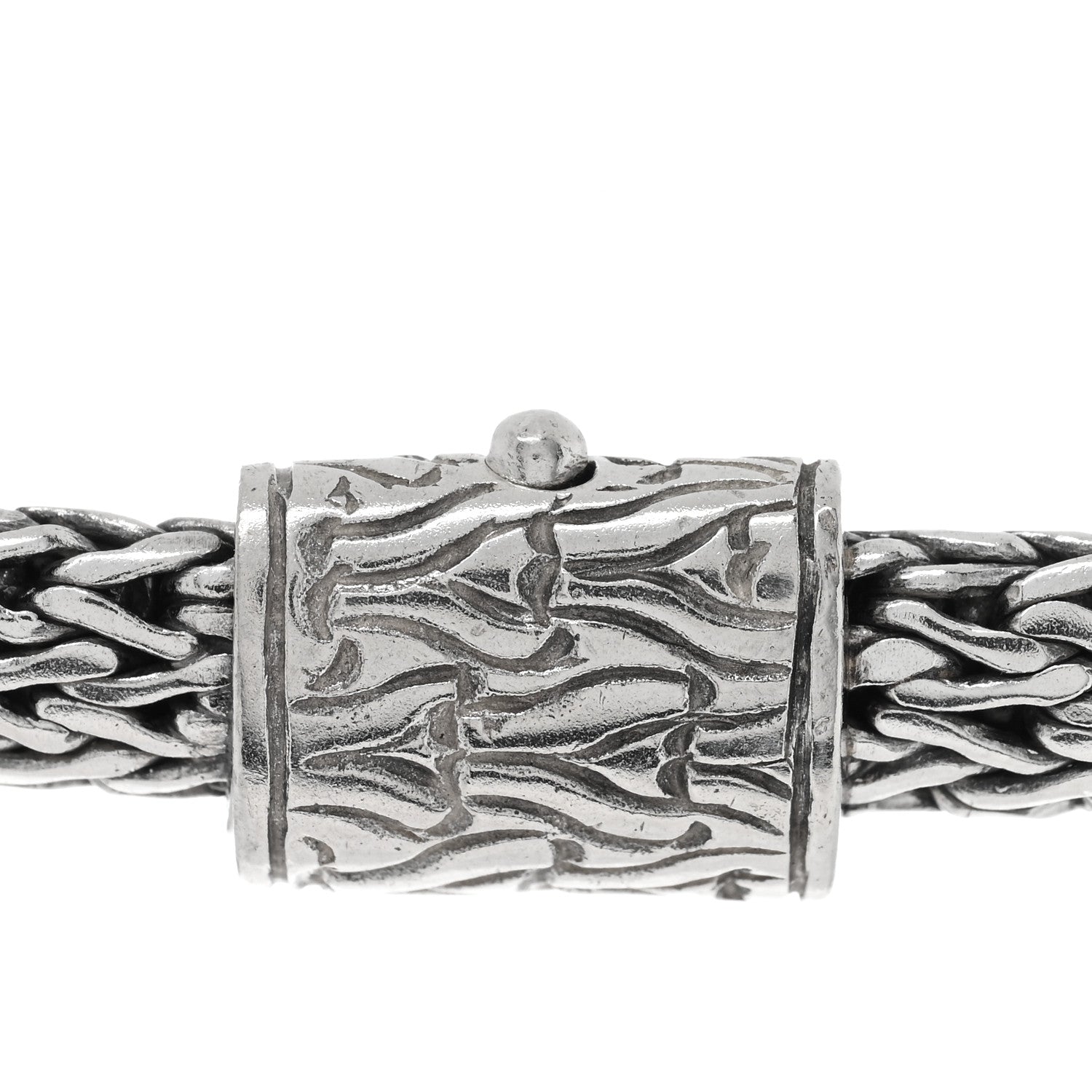 John Hardy Sterling Silver 6mm Classic Chain Necklace 4 of 5