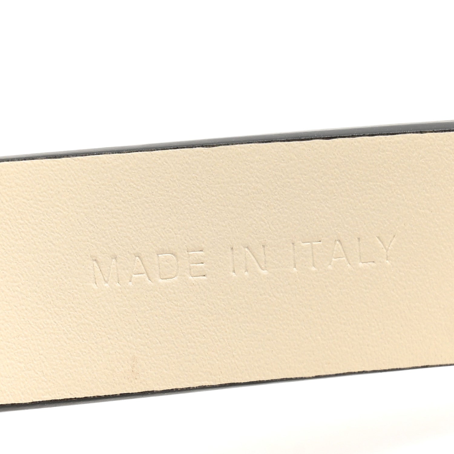 Christian Dior Calfskin Saddle Belt 70 28 White 6 of 11