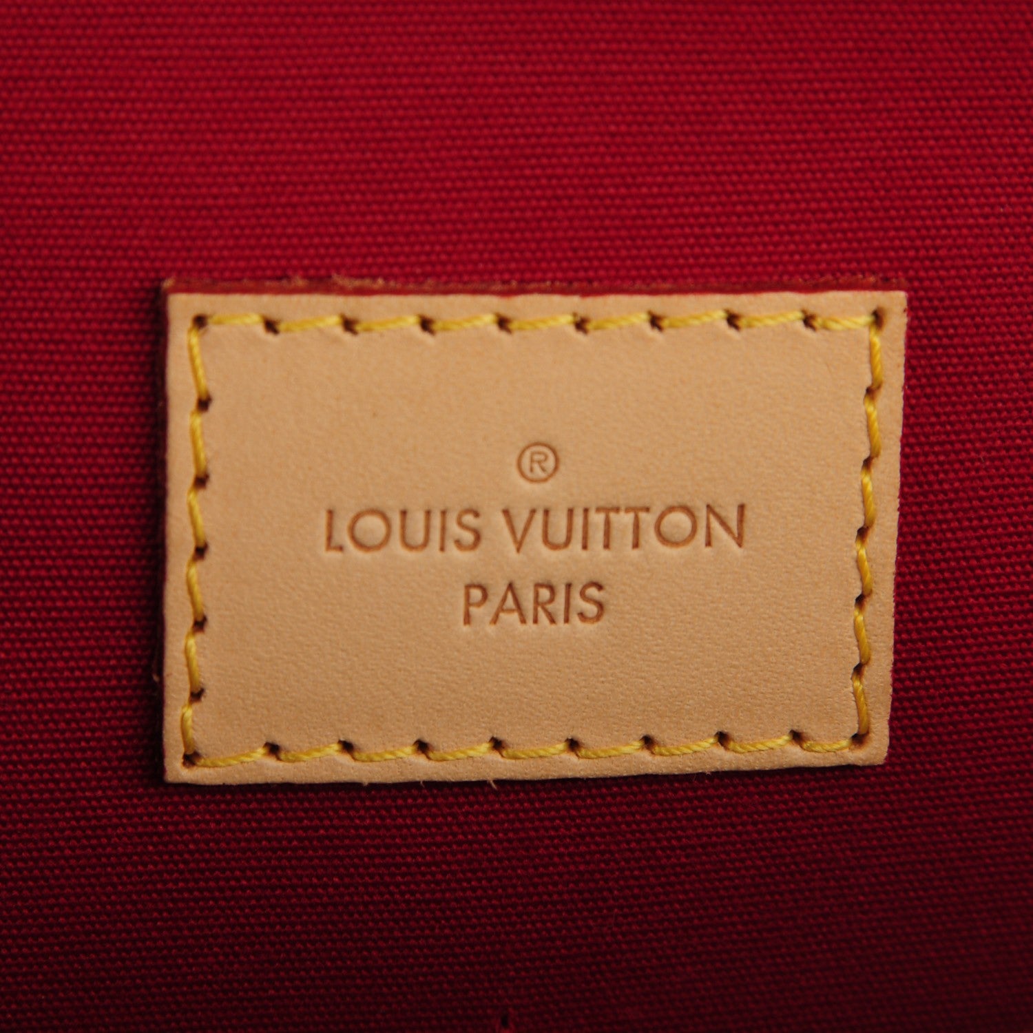 Louis Vuitton Vernis Alma PM Pomme D'Amour 5 of 8