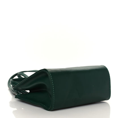 Telfar Vegan Leather Small Shopping Bag Dark Olive 4 of 9