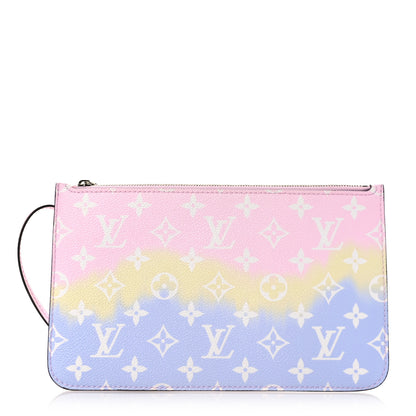 Louis Vuitton Monogram Escale Neverfull MM GM Pochette Pastel 1 of 8