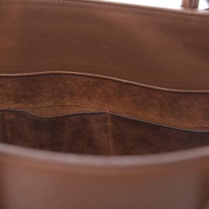 Saint Laurent Calfskin Large Sac De Jour Carryall Cognac 11 of 24