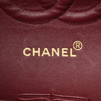 Chanel Lambskin Quilted Medium Double Flap Black 6 of 15