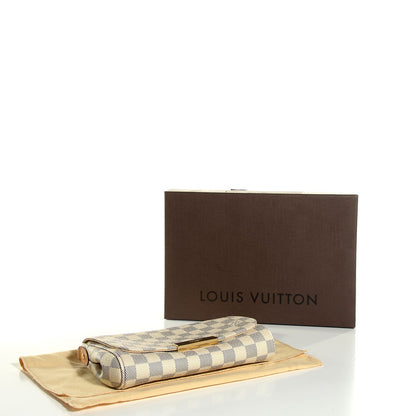 Louis Vuitton Damier Azur Favorite PM 4 of 8