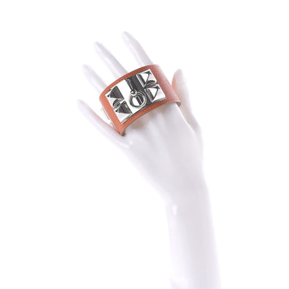 Hermes Epsom Collier de Chien CDC Bracelet S Feu 2 of 6