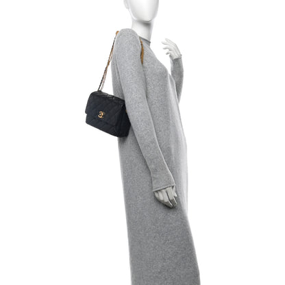 Chanel Lambskin Quilted Mini Medallion Multi Chain Flap Black 2 of 11