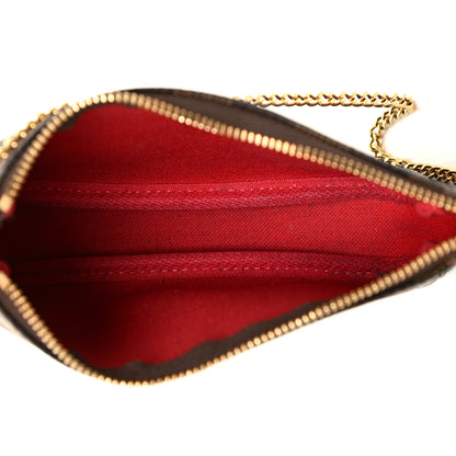 Louis Vuitton Damier Ebene Mini Pochette Accessories 5 of 11