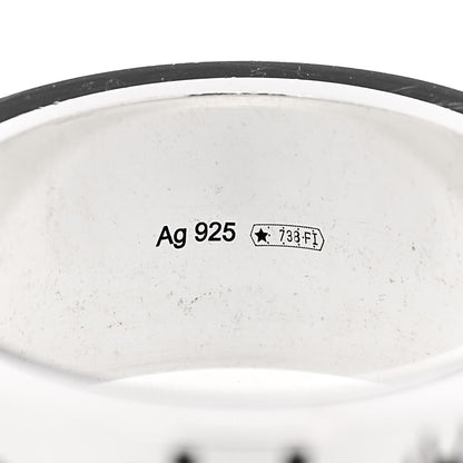 Gucci Sterling Silver GG Bee Band Ring 54 7 5 of 6