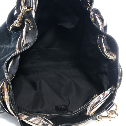 Gucci Monogram Large Positano Tote Black 6 of 9