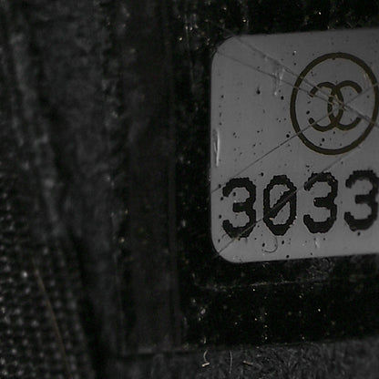 Chanel Lambskin Evening Clutch Black White 7 of 9