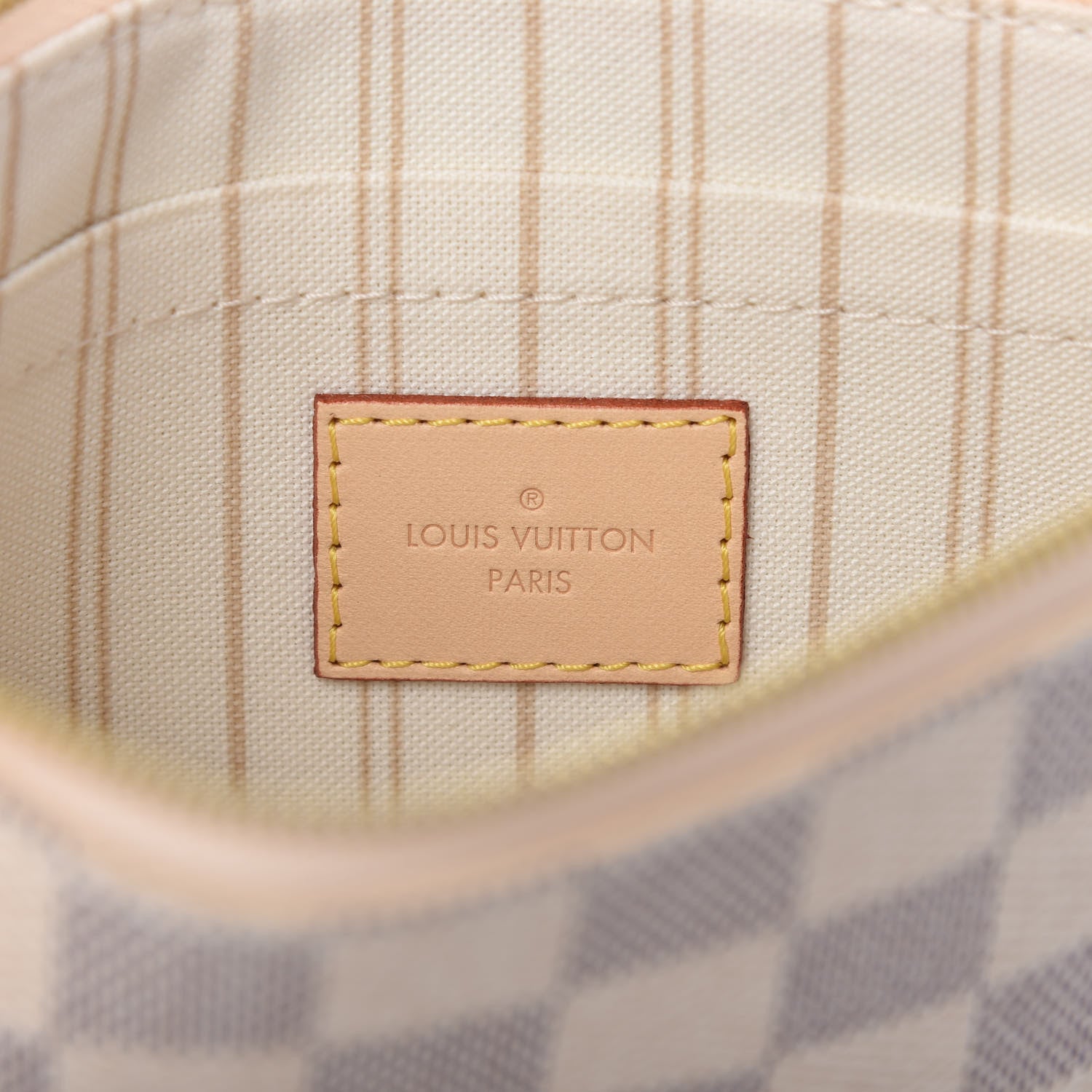 Louis Vuitton Damier Azur Neverfull MM GM Pochette 6 of 6