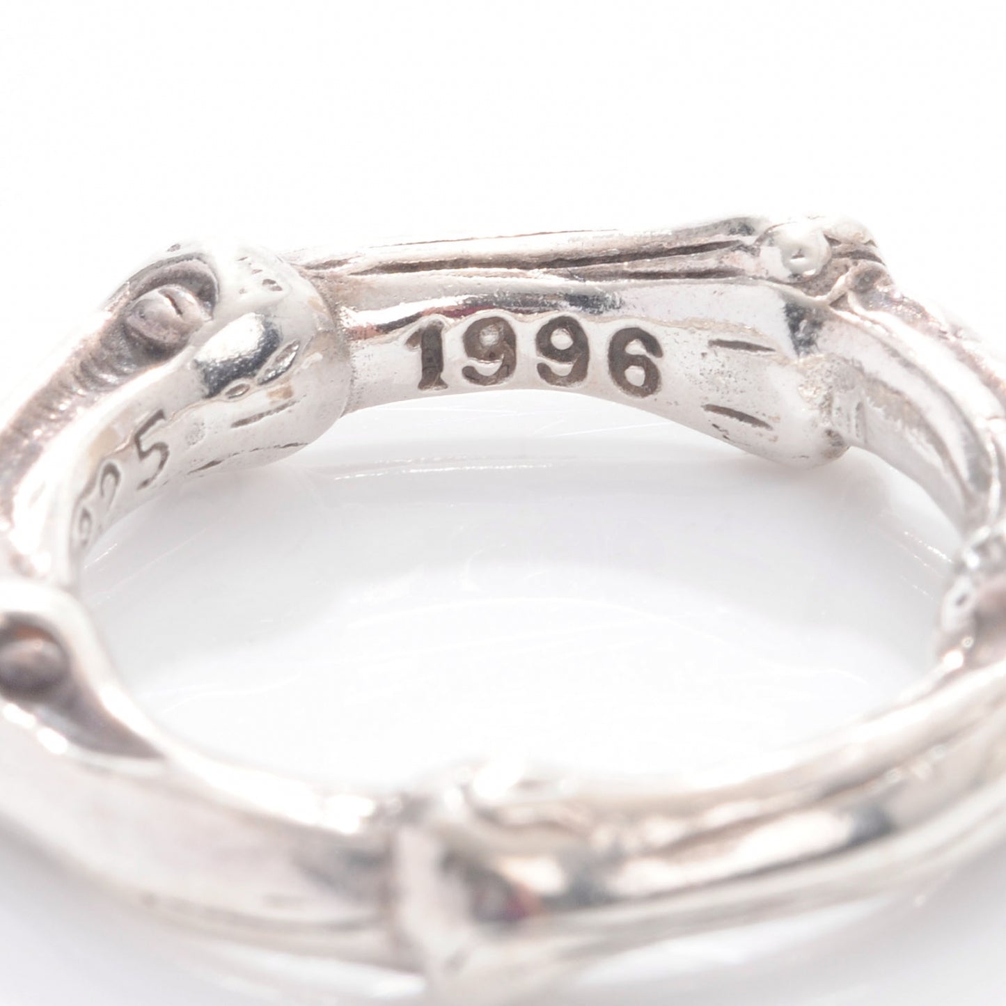 Sterling Silver Bamboo Ring 5