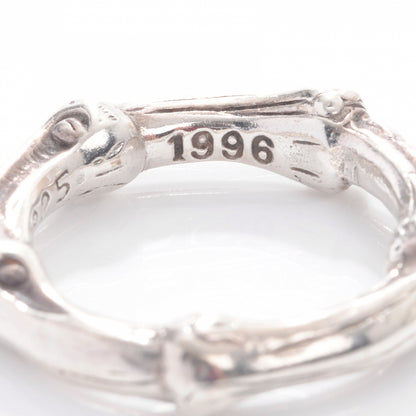 Tiffany Sterling Silver Bamboo Ring 5 5 of 5