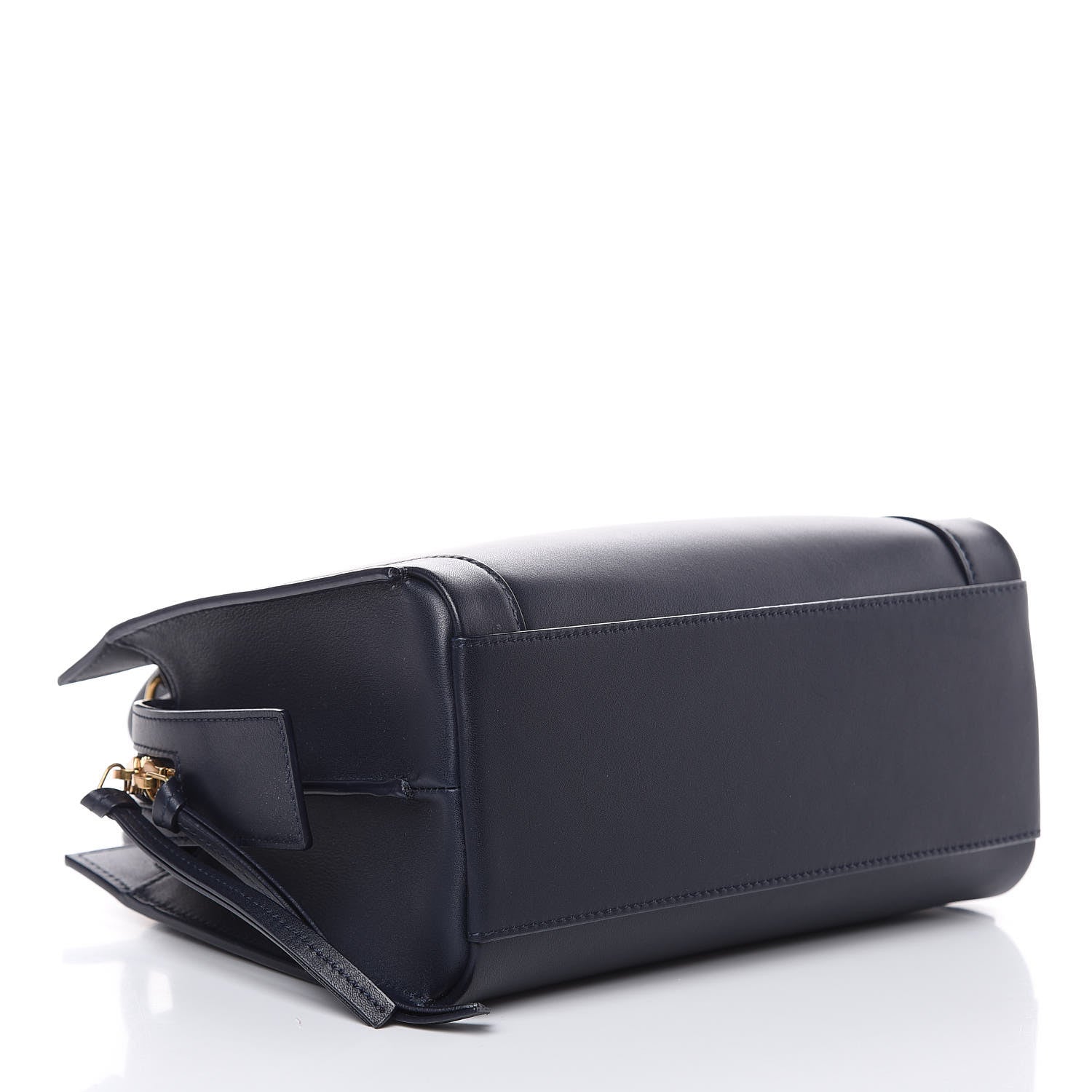 Saint Laurent Smooth Calfskin Small East Side Tote Midnight Blue 5 of 14