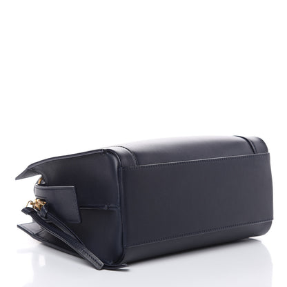 Saint Laurent Smooth Calfskin Small East Side Tote Midnight Blue 5 of 14