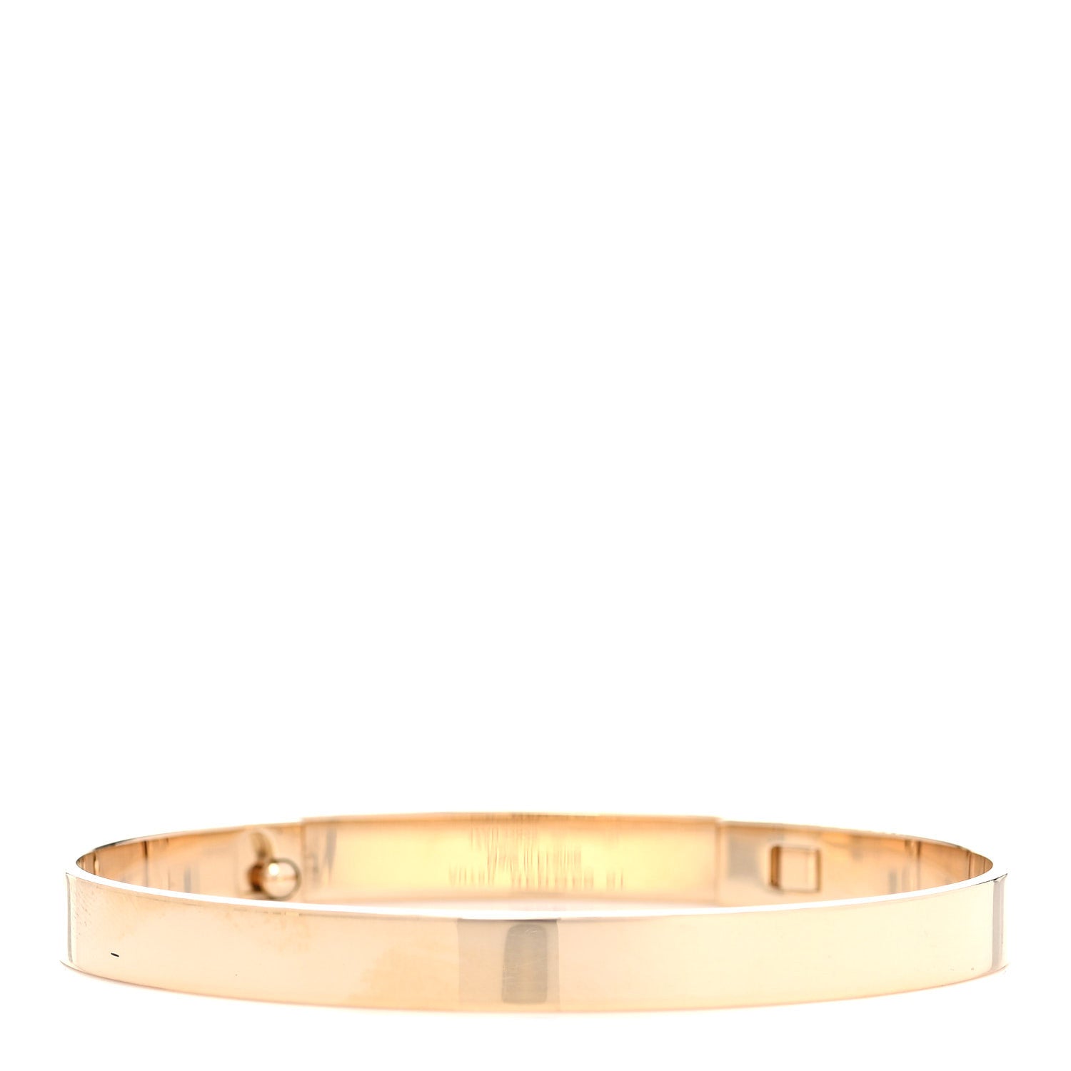Hermes 18K Yellow Gold PM Collier De Chien Bracelet ST 3 of 6