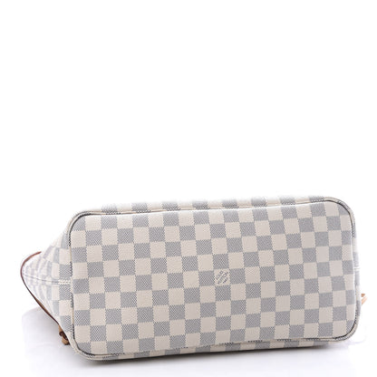 Louis Vuitton Damier Azur Neo Neverfull MM Rose Ballerine 4 of 12