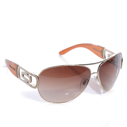Bulgari BVLGARI Sunglasses Copper Frame Brown Gradient Lens 6012-B 3 of 6