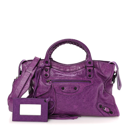 Balenciaga Agneau Classic Hardware City Ultraviolet 3 of 11