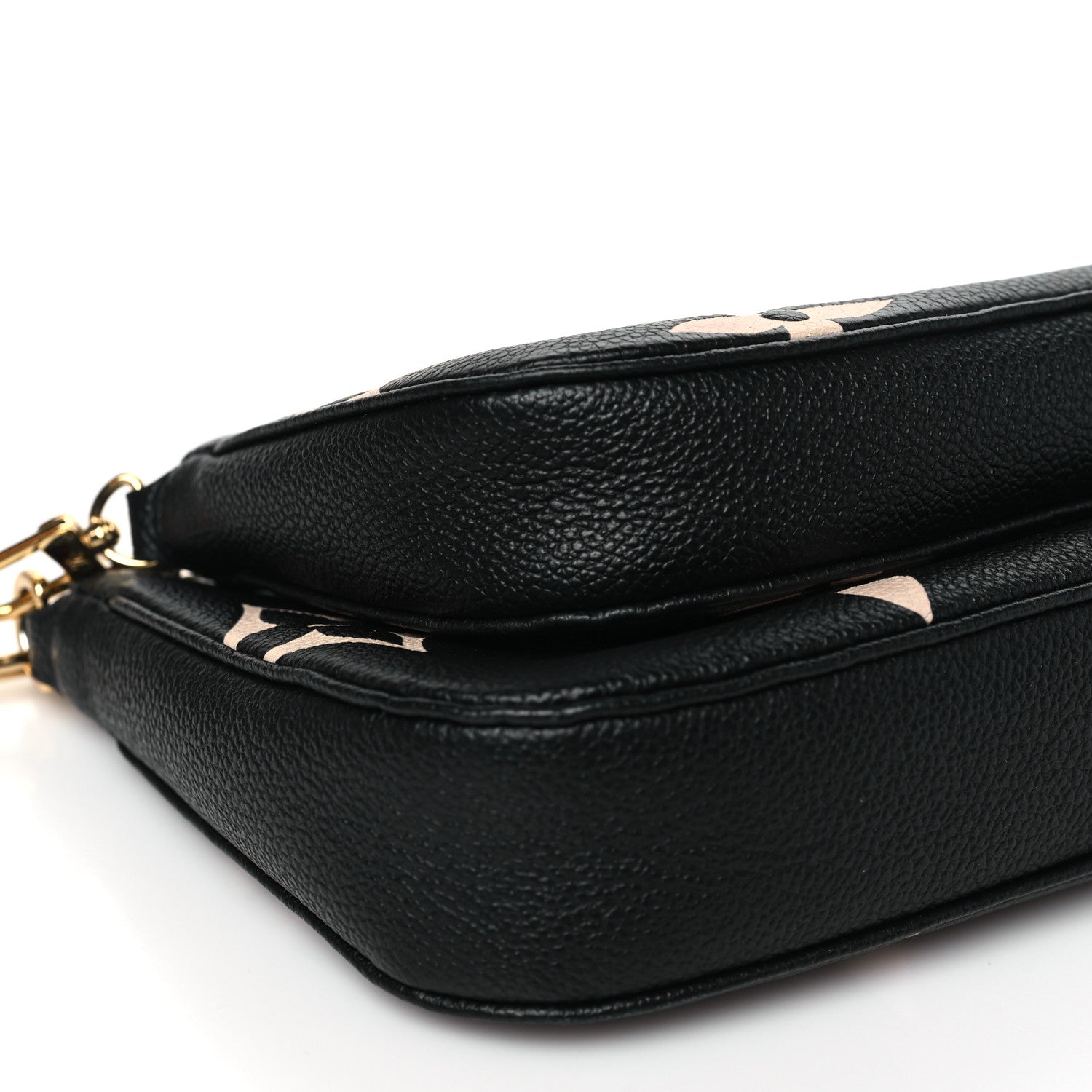 Louis Vuitton Empreinte Monogram Giant Multi Pochette Accessories Black Beige 9 of 12