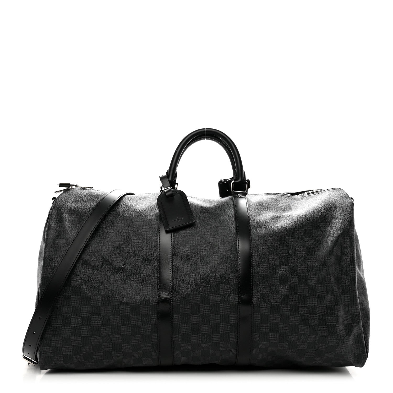 Louis Vuitton Damier Graphite Keepall Bandouliere 55 1 of 9