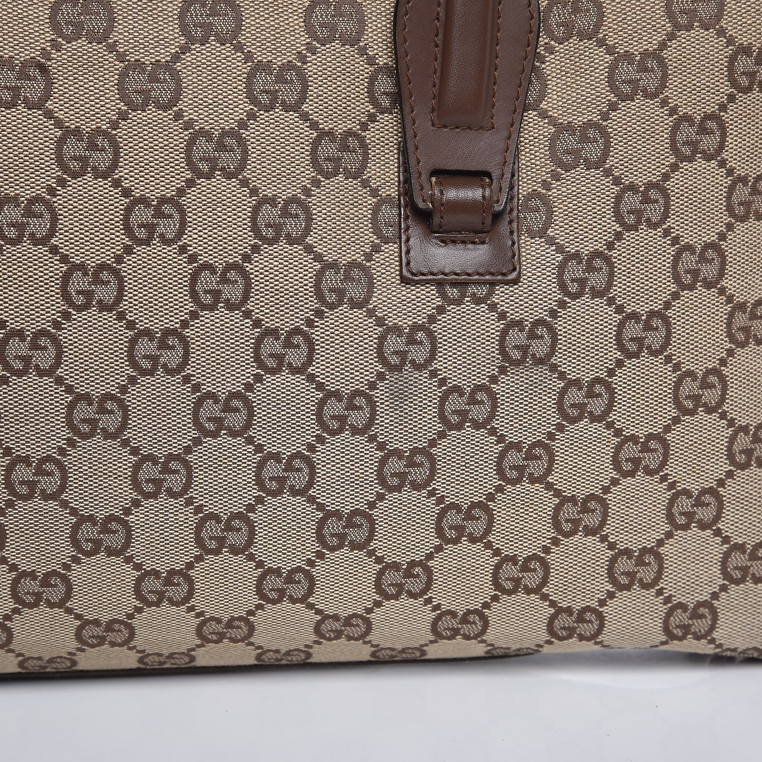 Gucci Monogram Tote Bag Brown 10 of 18