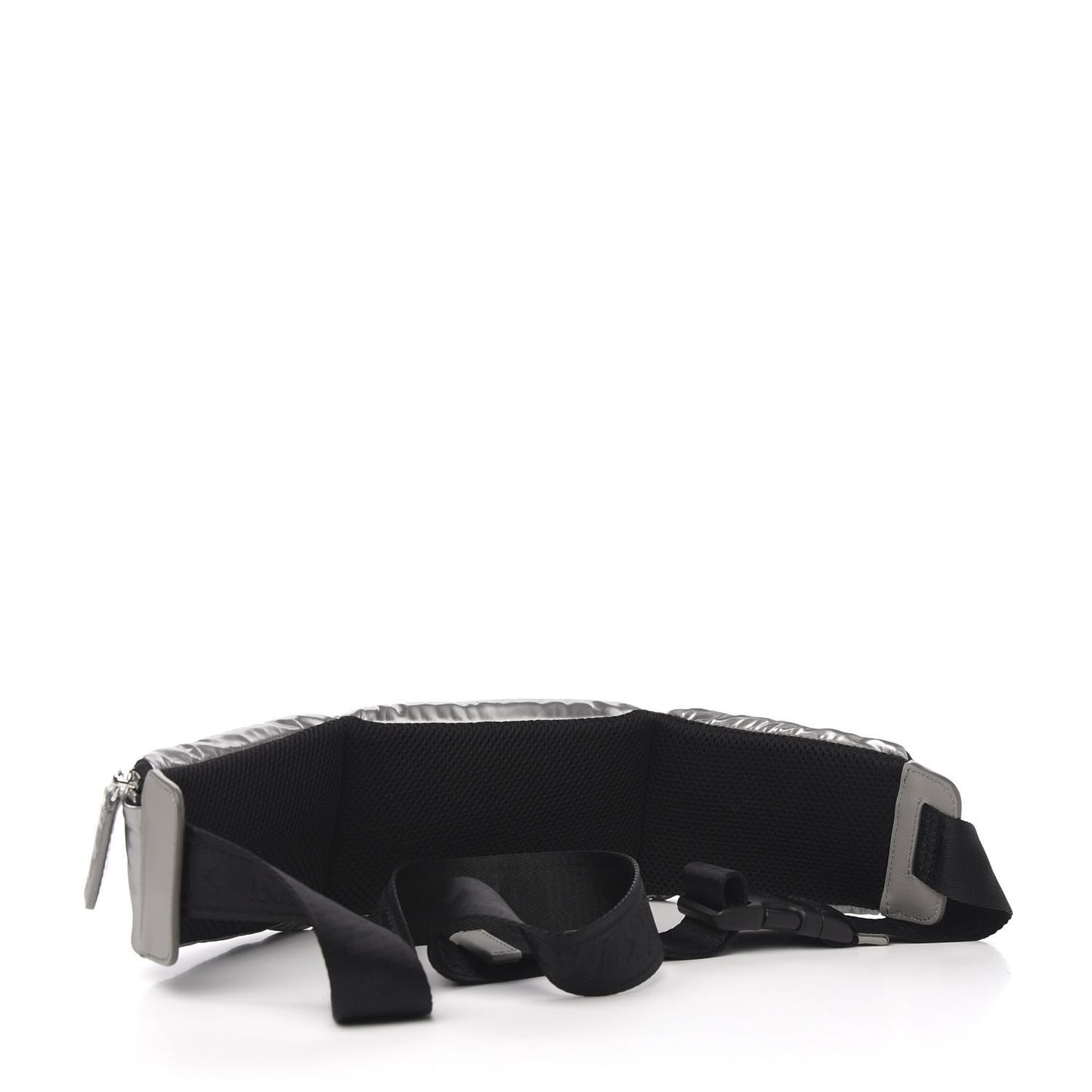 Nylon Jemison Belt Bag Silver