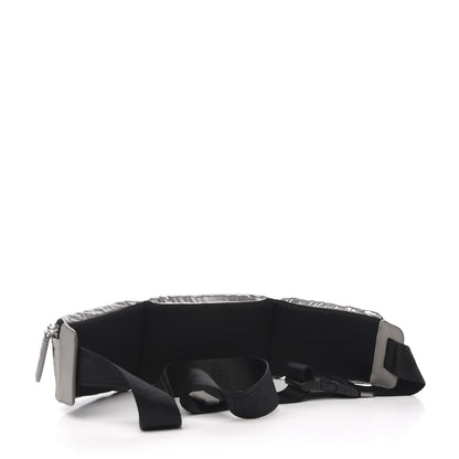 MCM Nylon Jemison Belt Bag Silver 2 of 6
