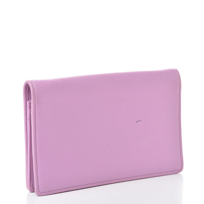 Gucci Calfskin Marquise Crystals Mini GG Chain Wallet Malva 3 of 10
