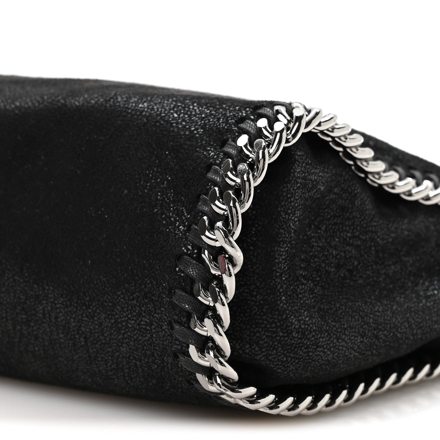 Stella McCartney Shaggy Deer Mini Falabella Tote Black 10 of 10