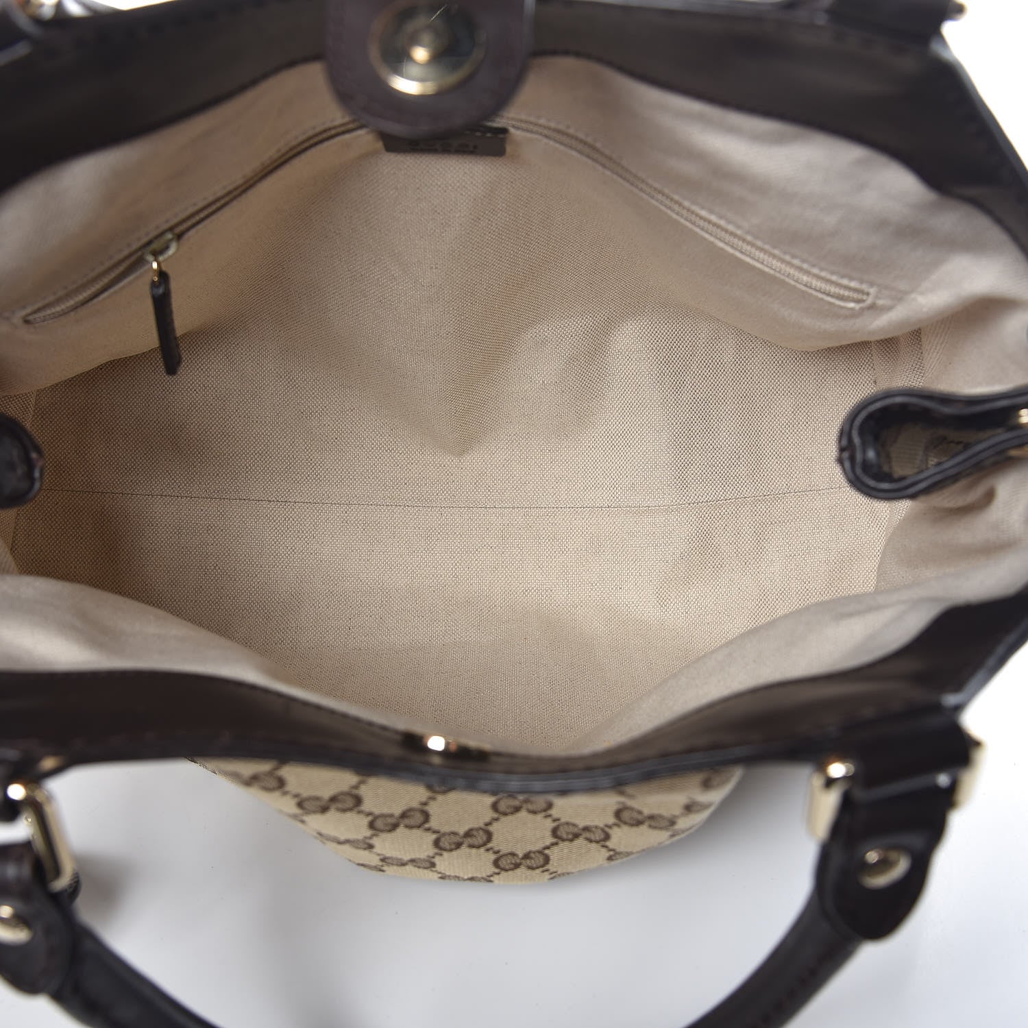 Gucci Monogram Medium Sukey Tote Dark Brown 5 of 8