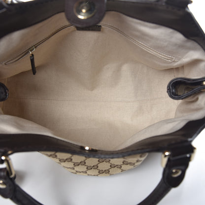 Gucci Monogram Medium Sukey Tote Dark Brown 5 of 8