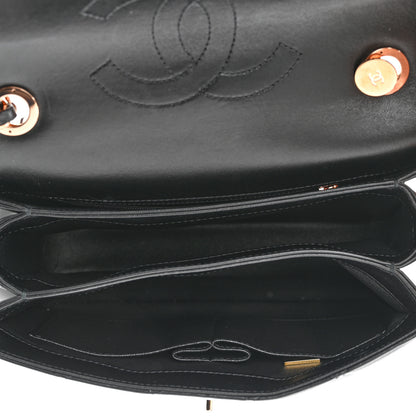 Chanel Lambskin Quilted Small Trendy CC Dual Handle Flap Bag Black 5 of 11