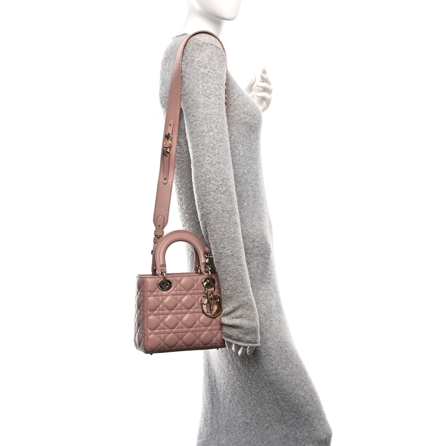 Lambskin Cannage Small My ABCDior Lady Dior Fard