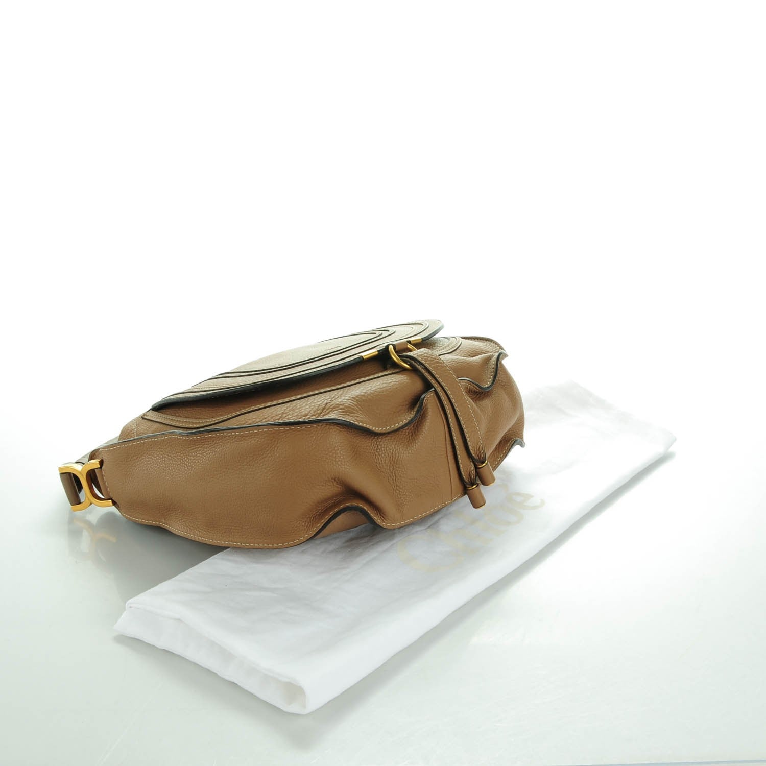 Chloe Calfskin Medium Marcie Hobo Nut 4 of 7