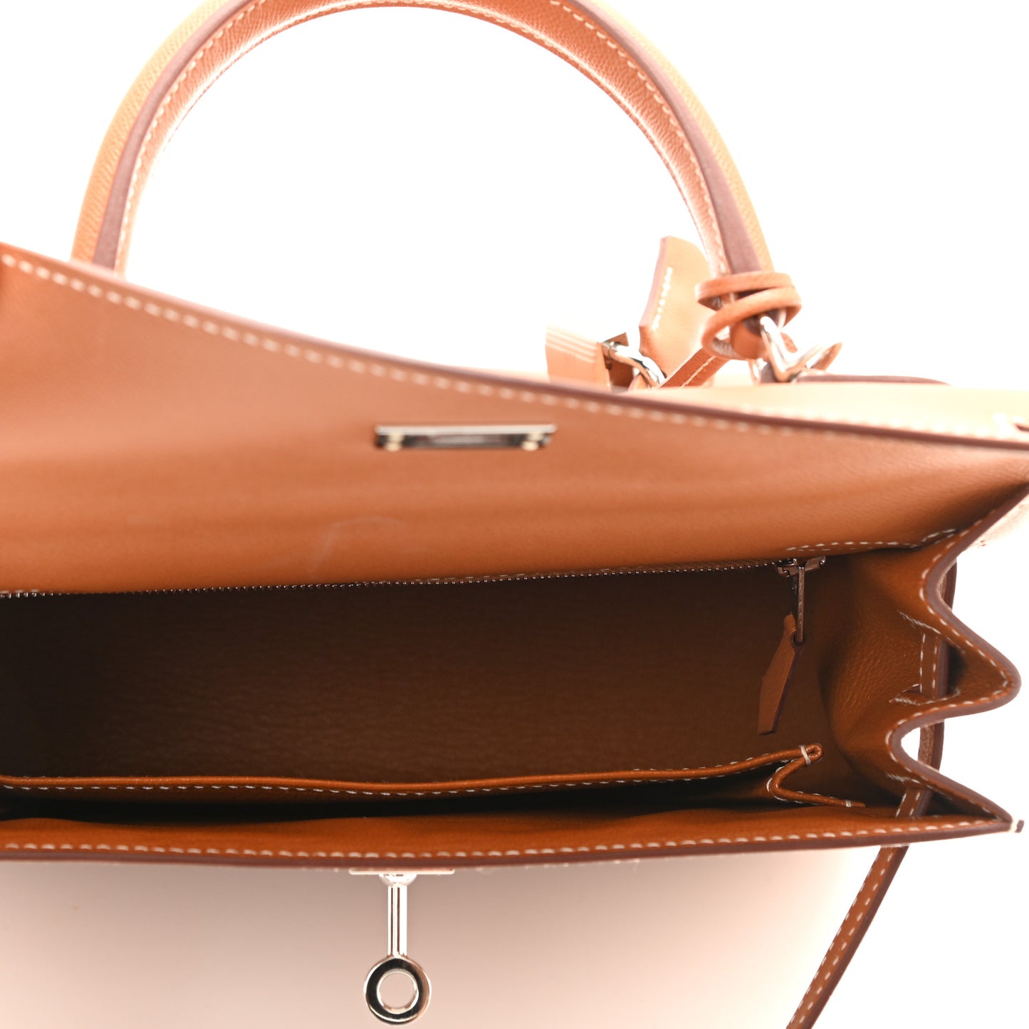 Madame Calfskin Kelly Sellier 25 Gold