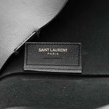 Saint Laurent Calfskin Large Shopping Tote Black 7 of 20