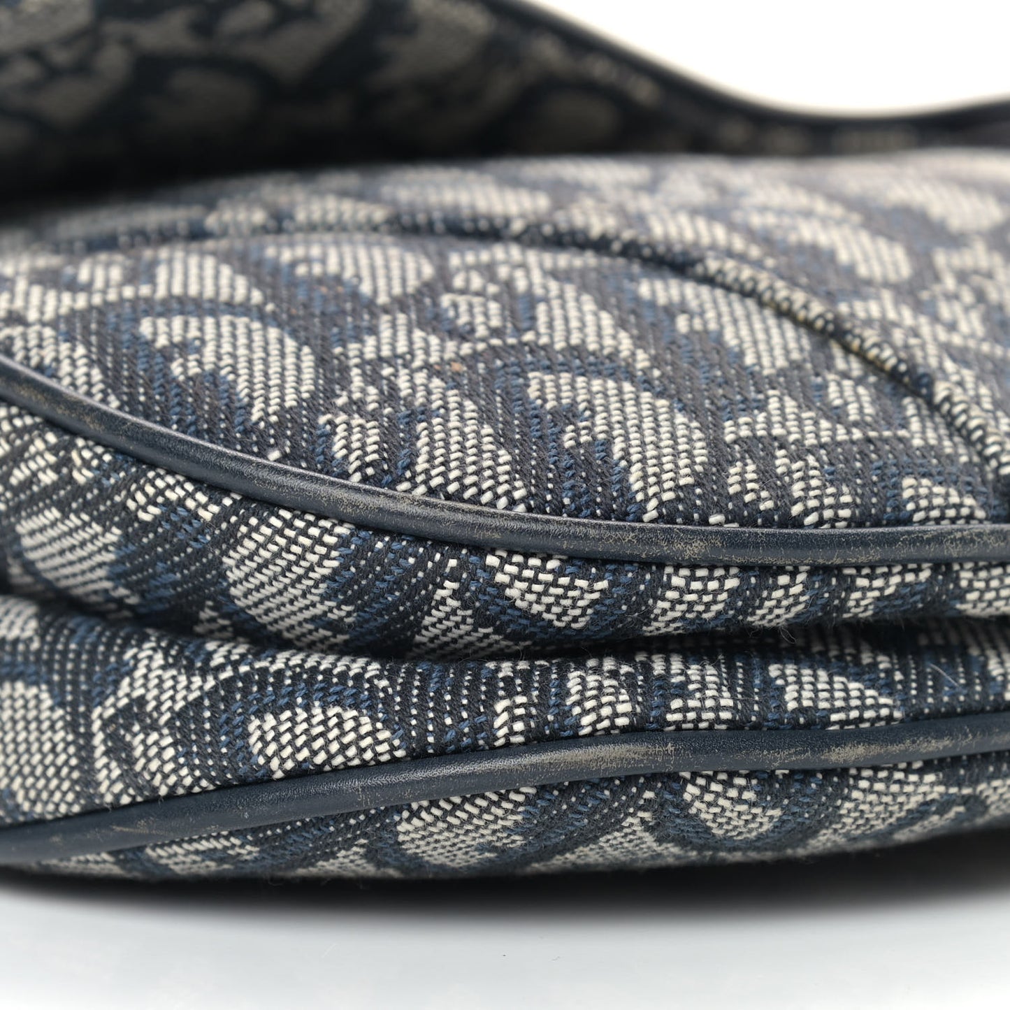 Monogram Saddle Bag Blue