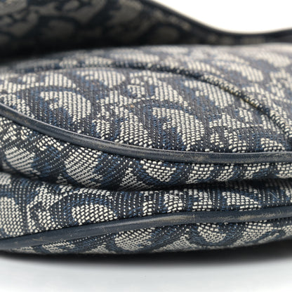 Christian Dior Monogram Saddle Bag Blue 8 of 16