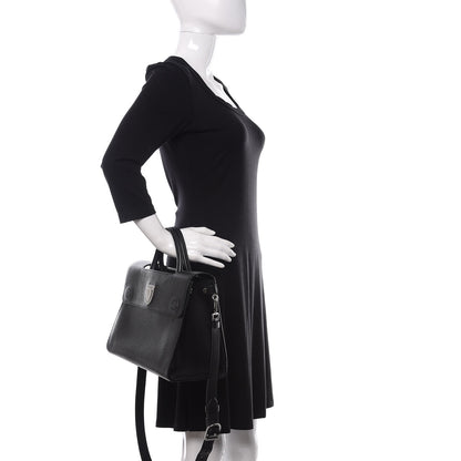 Christian Dior Grained Calfskin Medium Diorever Flap Black 2 of 10