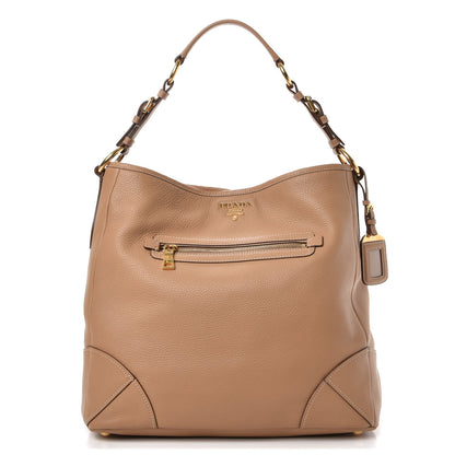 Prada Vitello Daino Hobo Sughero 1 of 14