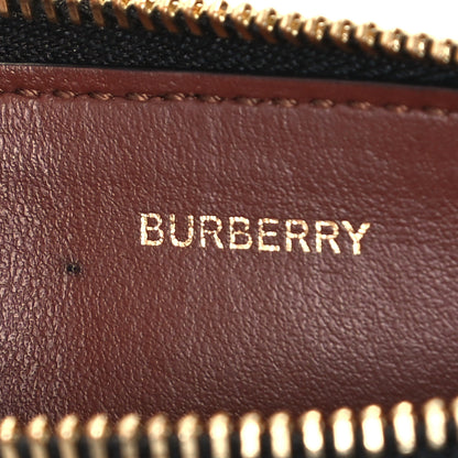 Burberry E-Canvas Calfskin Icon Stripe Zip Coin Case Archive Beige 6 of 8