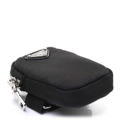 Prada Tessuto Nylon Mini Pouch Black 4 of 9