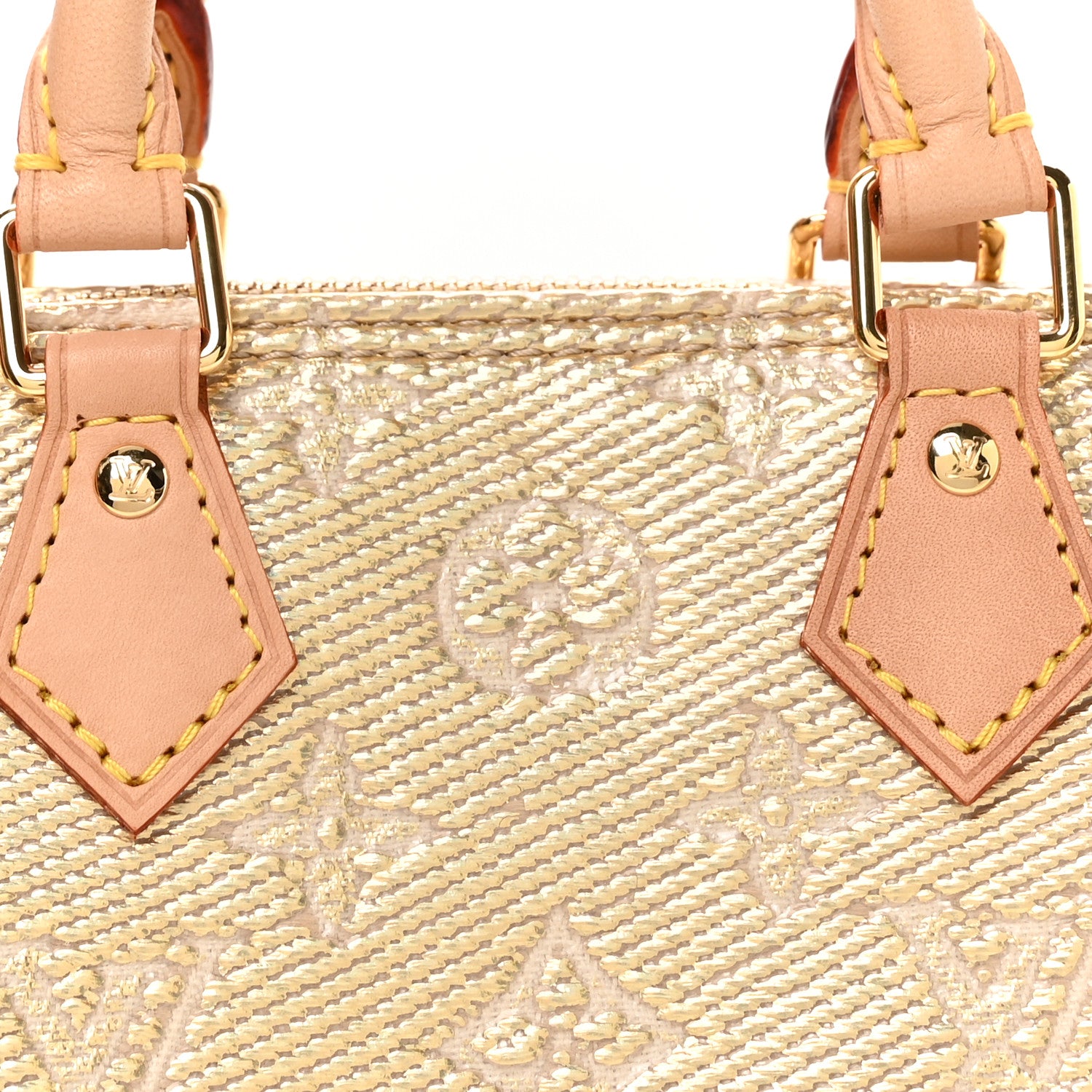 Louis Vuitton Monoglam Nano Speedy Beige 6 of 9