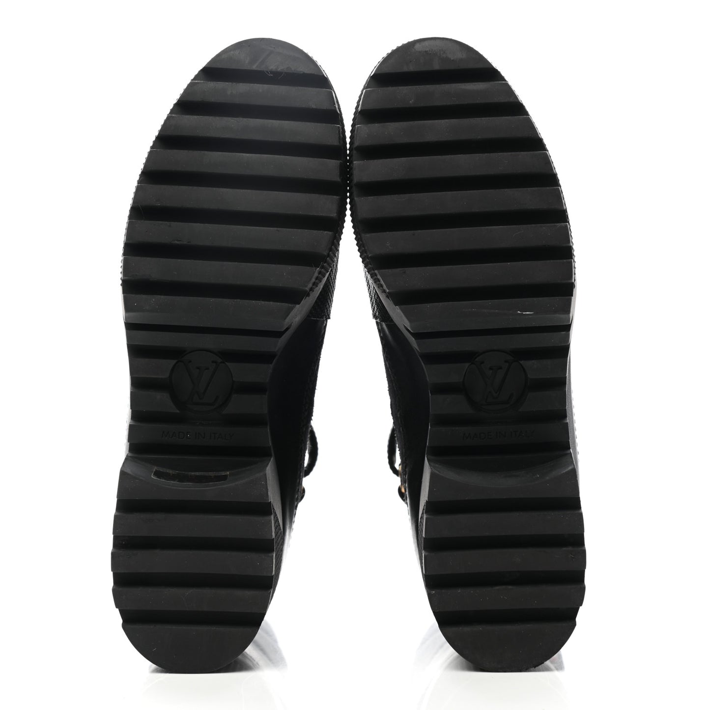 Suede Calfskin Laureate Platform Desert Boots 37 Black