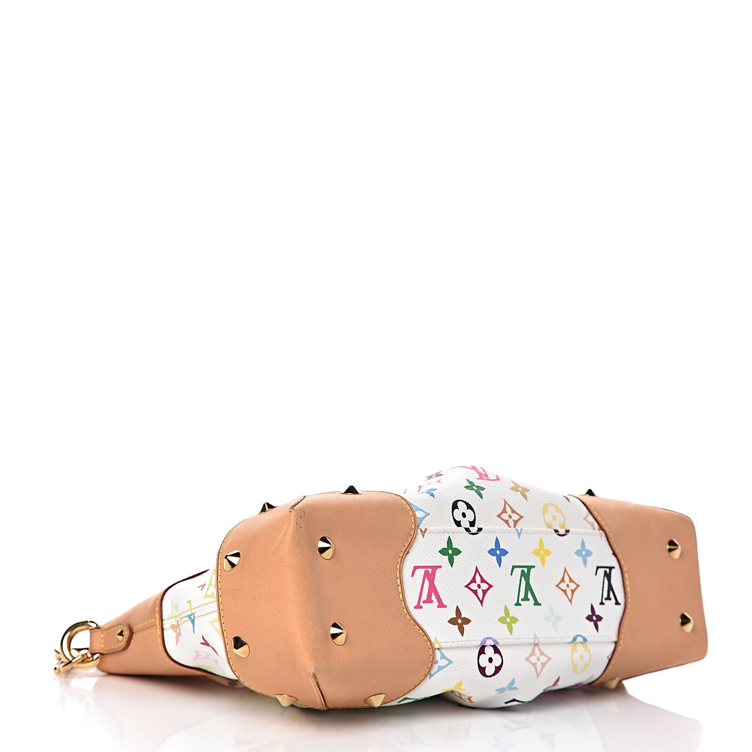 Louis Vuitton Monogram Multicolor Judy MM White 4 of 14