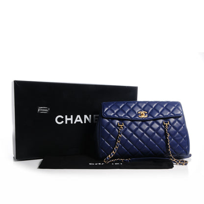 Chanel Lambskin Misia Camera Case Flap Blue 8 of 8