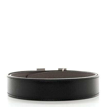 Hermes Box Togo 32mm H Belt 85 Black Etain 2 of 7